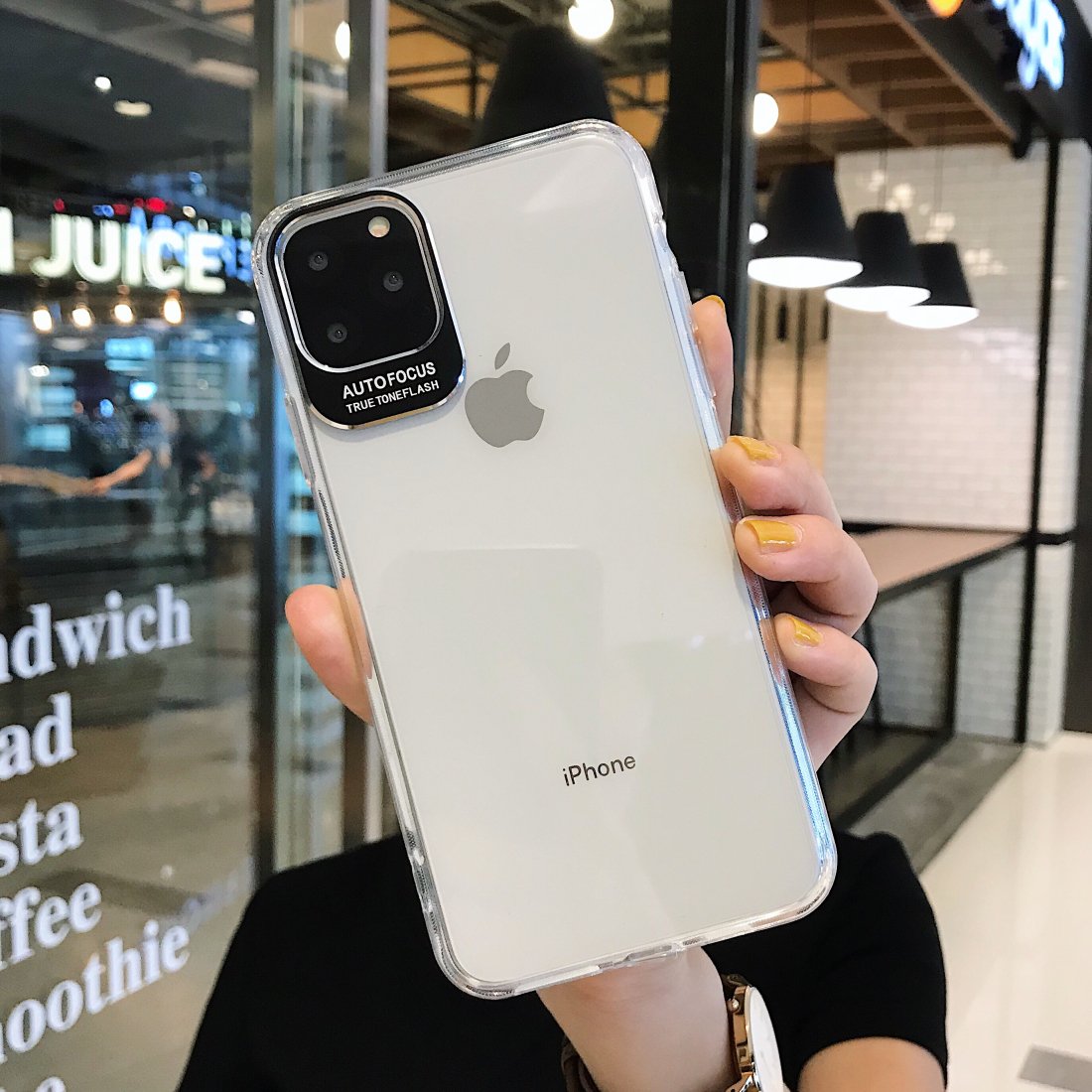 Metal Lens Protection Phone Cover For iPhone