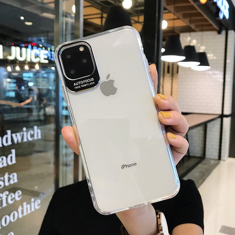 Image of Metal Lens Protection Phone Cover For iPhone