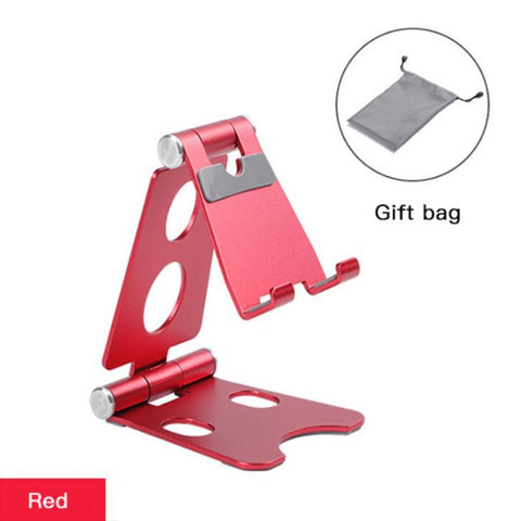 Image of Adjustable Metal Desktop Stand Holder Foldable Extend  for Smart Phones and tablets