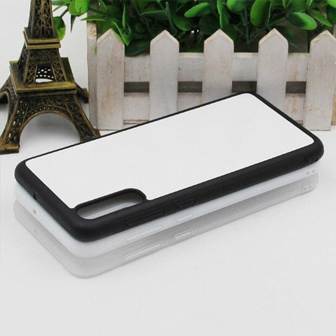 Image of Plain blank Soft Phone Cases Cover +metal disk For DIY custom print Sublimation whole set