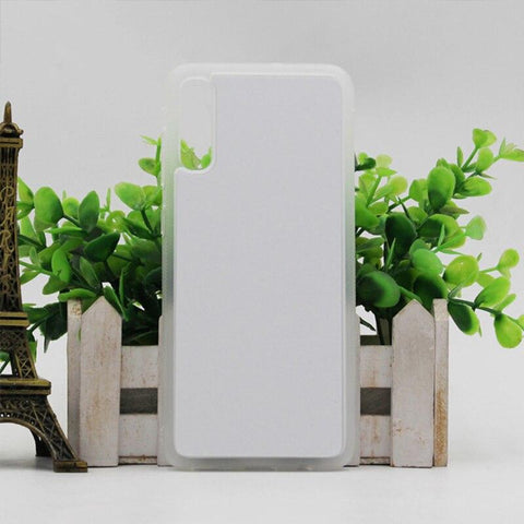 Image of Plain blank Soft Phone Cases Cover +metal disk For DIY custom print Sublimation whole set