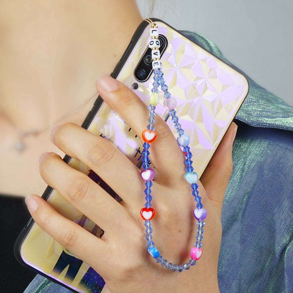 New Summer Colorful Mobile Phone Chain Lanyards for Women Girls