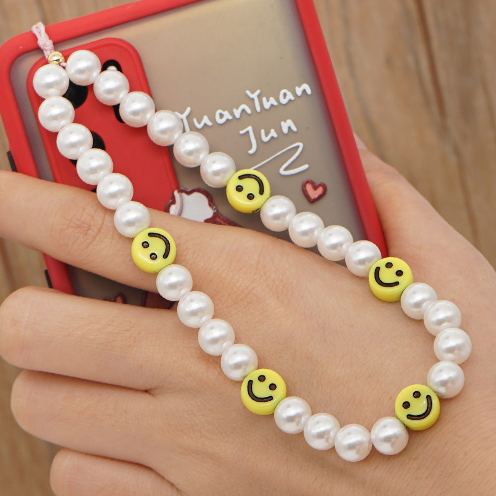 New Summer Colorful Mobile Phone Chain Lanyards for Women Girls