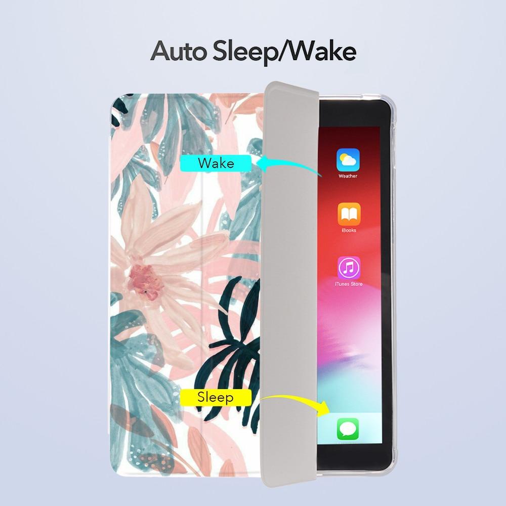 Plant Leaves With Pencil Holder For iPad AIR 3 10.5 Pro 11 2020 Air 4 10.9 2018 9.7 6th 7th 8th Generation Case 10.2 2019 Mini 5 - All Fancy Phone Cases