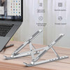 Portable Laptop Stand Aluminium Foldable Notebook Support Notebook For Macbook Air Holder Adjustable Bracket Laptop Accessories