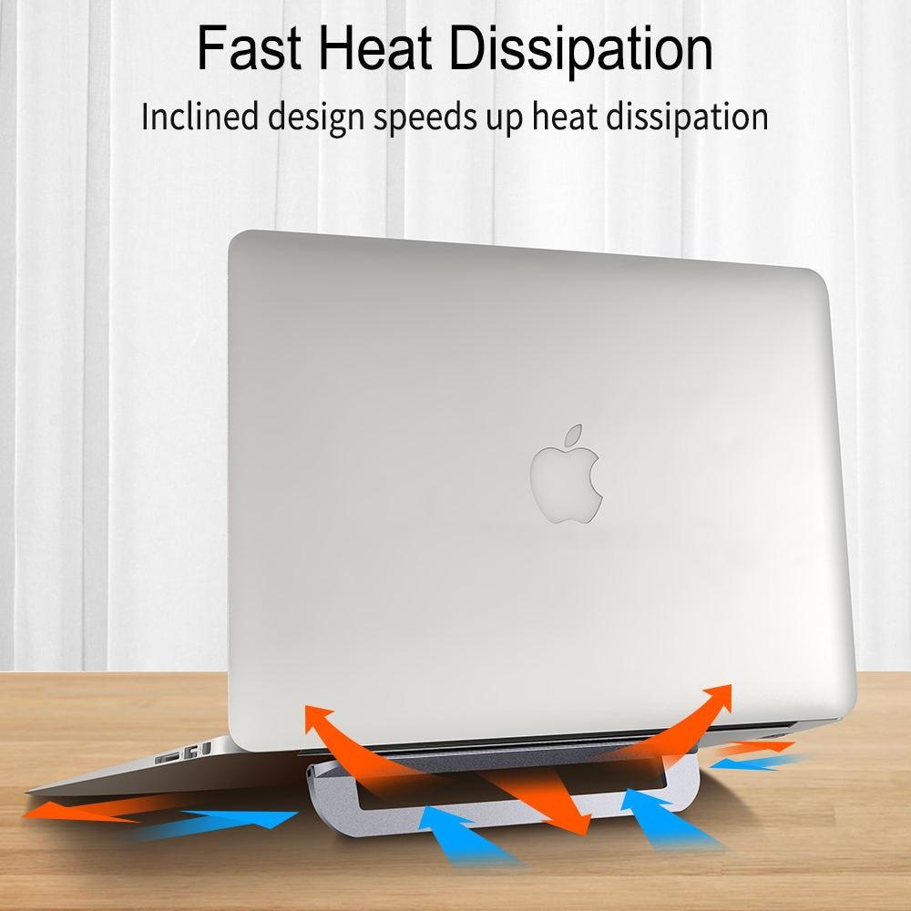 Portable Laptop Stand Auminium Foldable Notebook Support Laptop Holder Adjustable Tablet Base for PC Macbook Pro Notebook Stand
