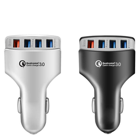Image of QC3.0 7A 4 USB Port Fast Charging Car Charger Adapter