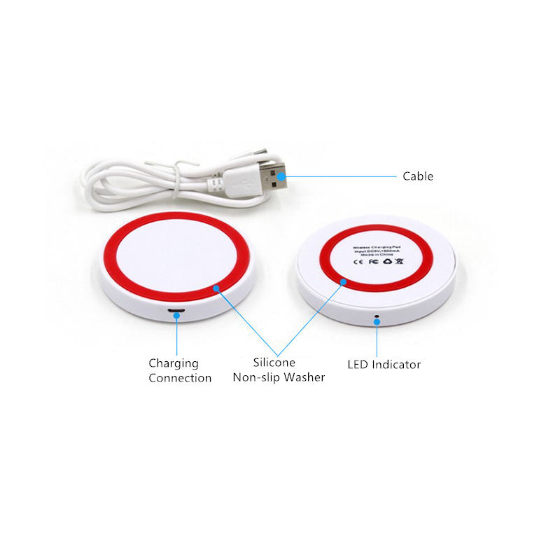 Wholesale Qi Wireless Charger W06 Wireless Charger For iPhone Samsung mobile phones