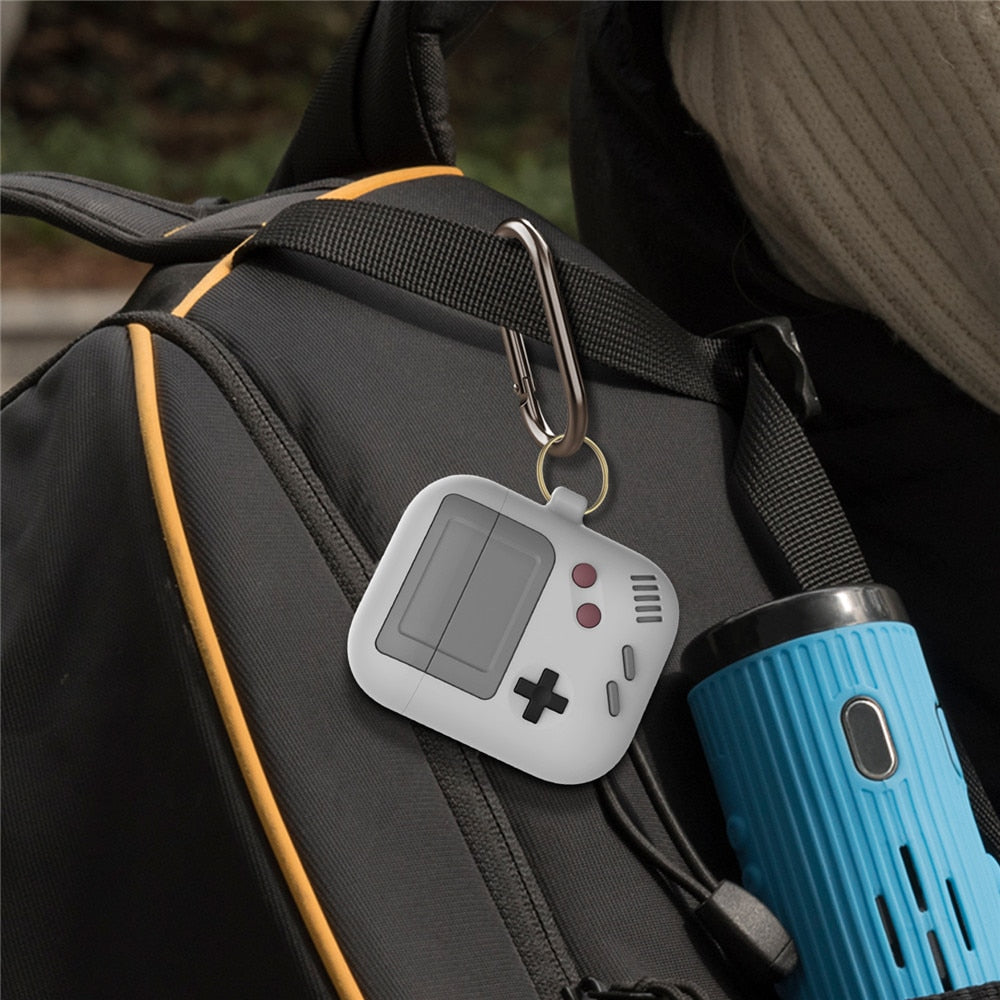 Silicone Cover For Airpods Pro 2 1 Accessories Boy Cute Game Airpod Air Pods Earphone Protector with Key Chain for Airpods Cases