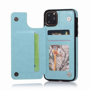Small Butterfly Embossed Leather Phone Case