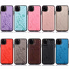 Small Butterfly Embossed Leather Phone Case