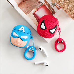 Super Heroes design airpod case for Wireless Earphone Airpods1234pro
