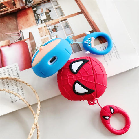 Image of Super Heroes design airpod case for Wireless Earphone Airpods1234pro