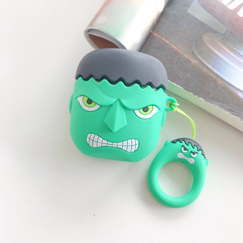 Image of Super Heroes design airpod case for Wireless Earphone Airpods1234pro
