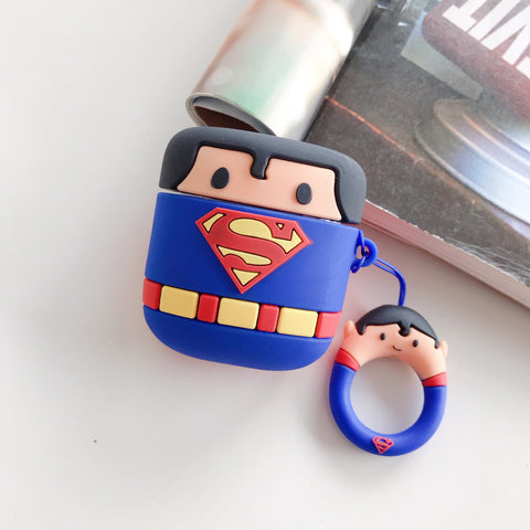 Image of Super Heroes design airpod case for Wireless Earphone Airpods1234pro