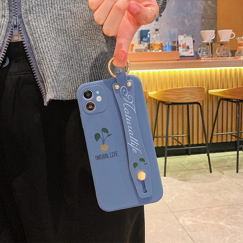 Wrist Strap Cactus Flowers Phone Case For iPhone models - All Fancy Phone Cases