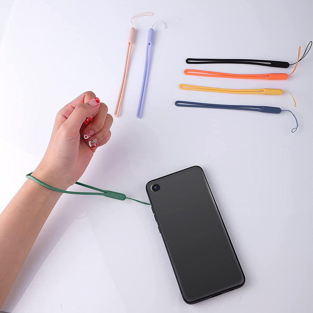 Wrist Straps Silicone Charms for Mobile Phones Cameras Keys