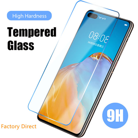 Image of 2.5D 9H Real tempered glass for iPhone 14 13 12 11 pro max X 8 7 all models with clean kits