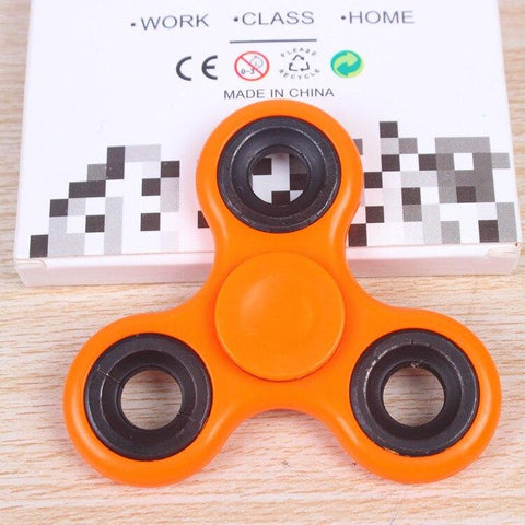 Image of ABS Fidget Spinner EDC Spinner For Autism ADHD Anti Stress Tri-Spinner High Quality Adult Kids Funny Toys