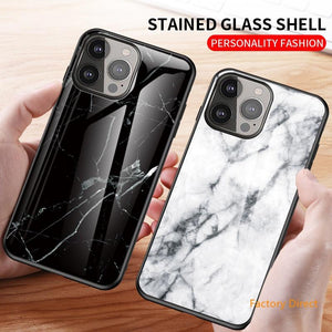 Marble design glass back cover case for LG G5 G6 G7 G8thin G9 V60