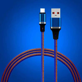 3Foot two colors 2A Fast charging Cable Charger for iPhone IOS Android V8 Type C