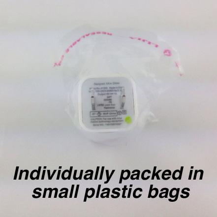 A Good quality wholesale factory direct iphone wall chargers 5V 1A with IC protection