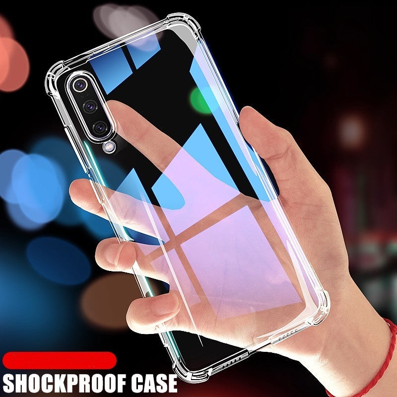Samsung Galaxy J8 J7 J6 J5 Prime J6 2018 J7 PLUS Jsery Shockproof Clear Transparent Silicone Phone Case For Samsung M10 20 30 31 51 C5 7 8 9pro 5G Protection Back Case
