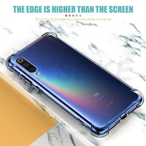 MEIZU 18 pro 17pro 16XS 16s pro 15plus Ultra Case MBLU 3 5S 6T NOTE 3 5 6 8 Luxury Shockproof Silicone Phone Case For sony XA2 Ultra Transparent Back Case