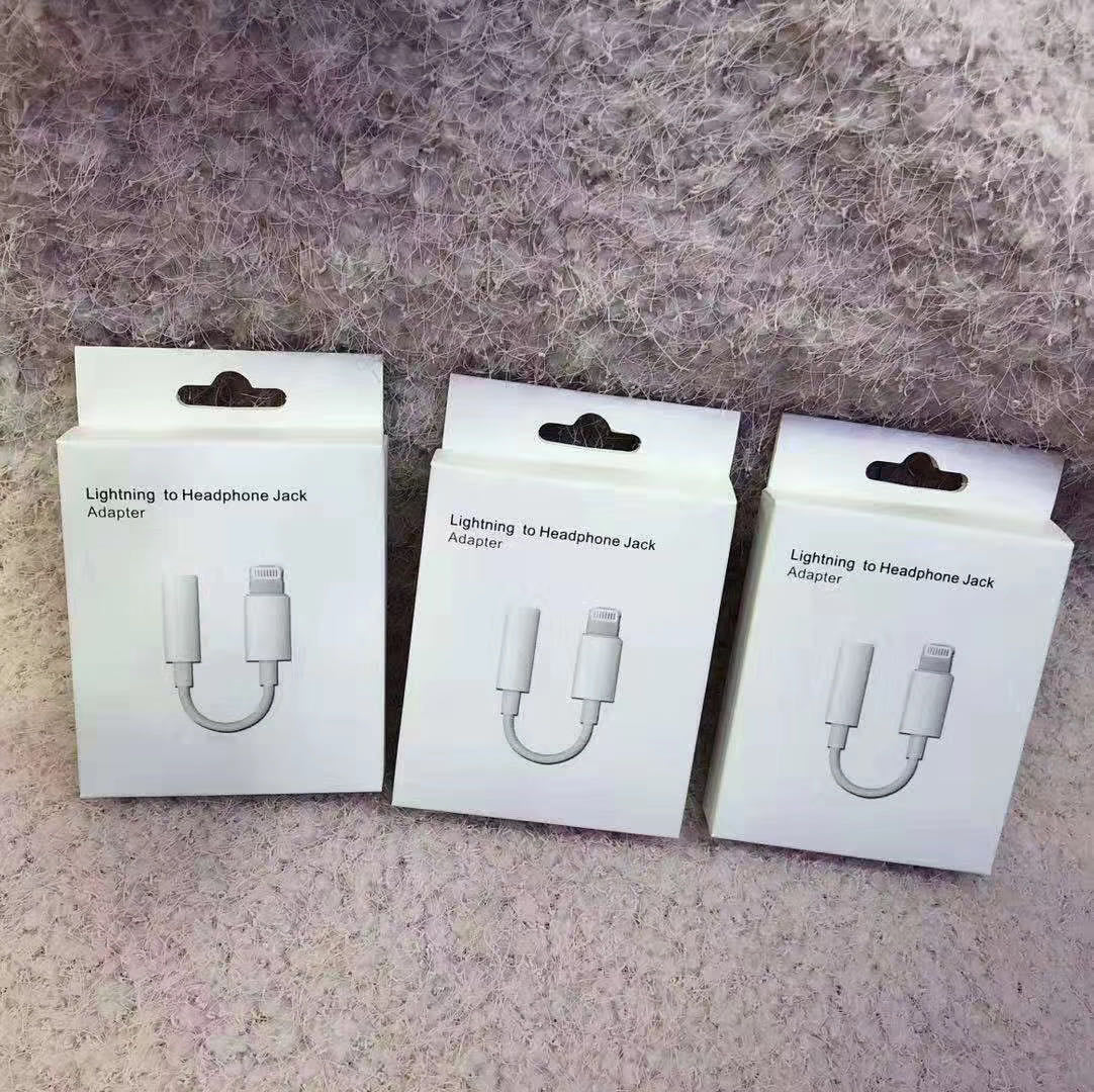 iPhone dongle Plug and use lightning to 3.5mm audio converter cable for latest iOS adapter