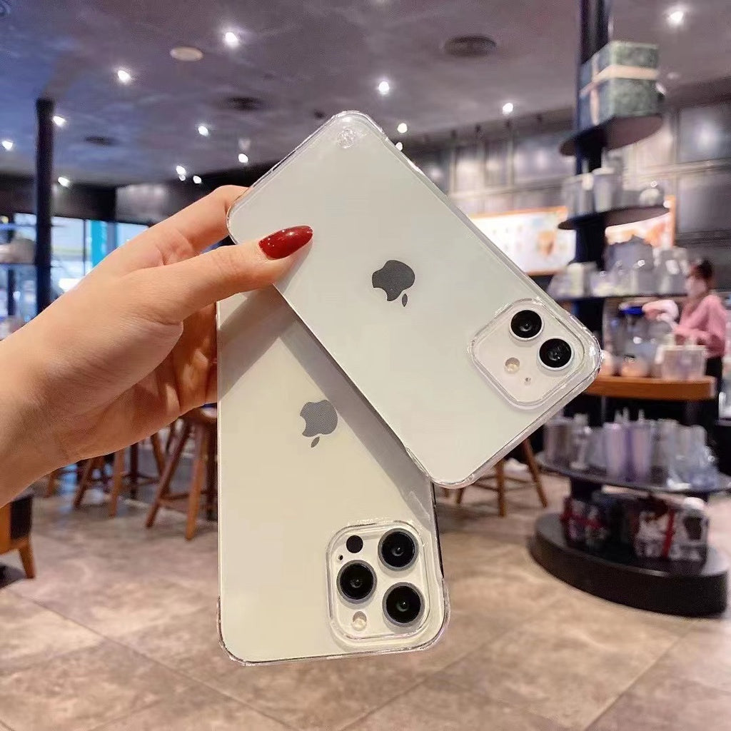 Ultra thin clear phone case For all apple iphone models