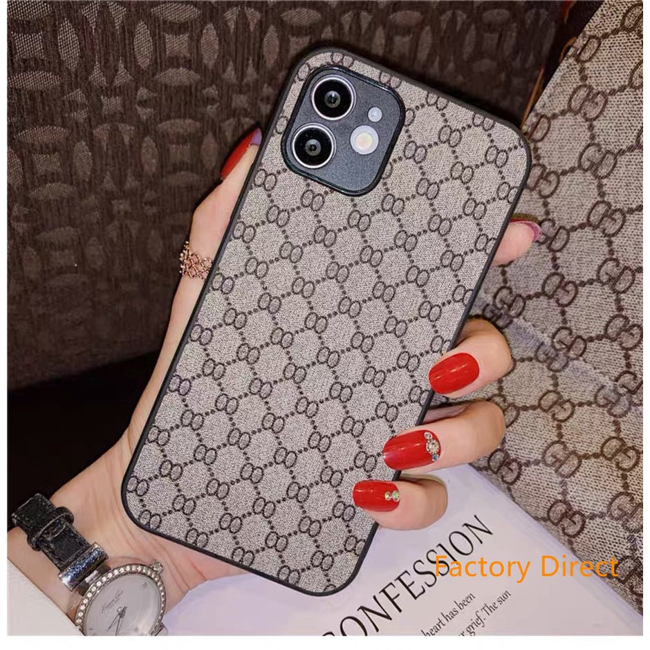 Fancy pattern brand business style case for iPhones