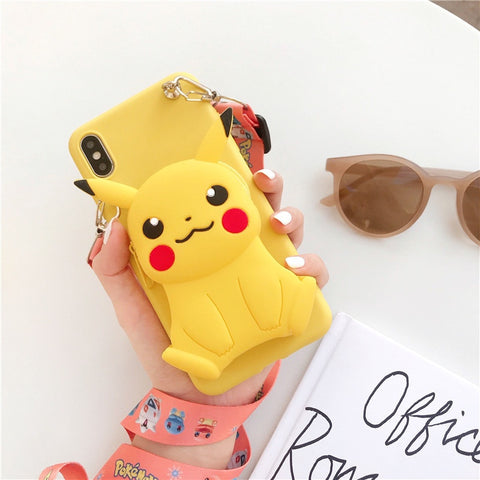 Image of Oneplus 9 9pro NORD1 1 100 5g Case Coin Purse Wallet 1+ 9 pro nord 10 100 5G one plus z Phone Stand Case Neck Strap