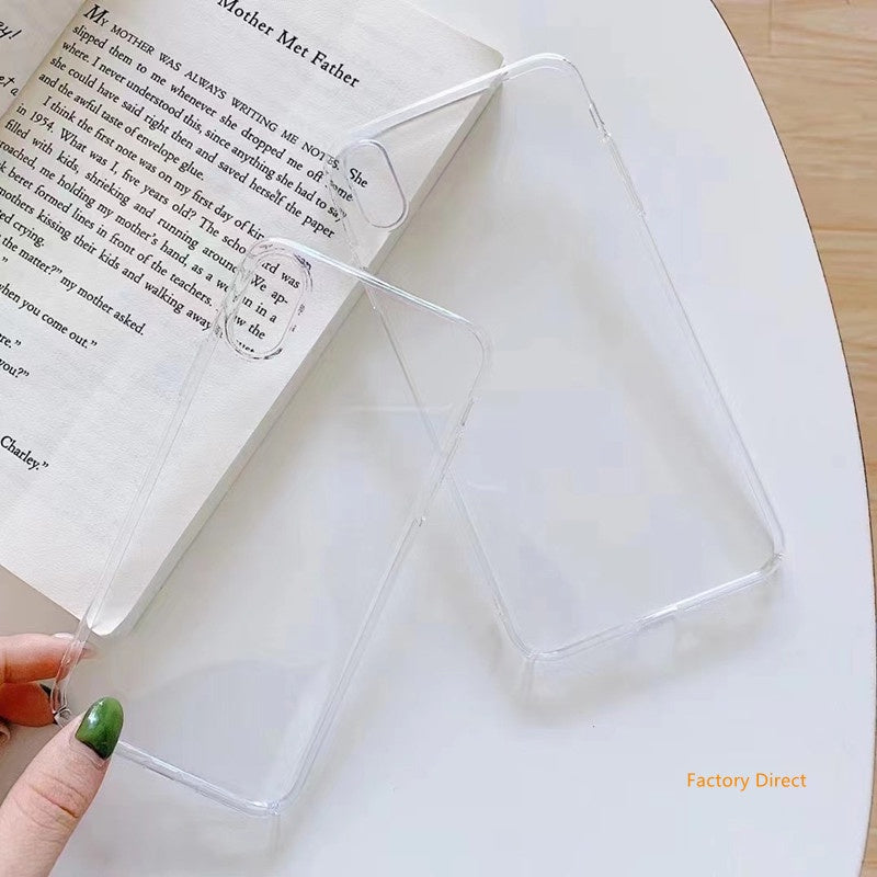 Ultra thin clear phone case For all apple iphone models