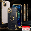 Samsung Galaxy J M A sery case Crocodile leather design cover with ring holder