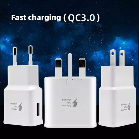 Image of Samsung Original1:1 QC3.0 Fast Charger Turbo USB Wall Adapter