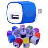 Colorful USB Travel AC Wall Charger 5V1A single port