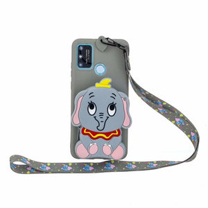 Oneplus 9 9pro NORD1 1 100 5g Case Coin Purse Wallet 1+ 9 pro nord 10 100 5G one plus z Phone Stand Case Neck Strap