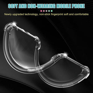 Samsung Galaxy S21 Lite ultra plus S30 S20 S10 S9 S8 S7 edge Shockproof Clear Transparent Silicone Phone Case For samsung Note 2 3 4 5 6 8 9 10 5G Protection Back Case