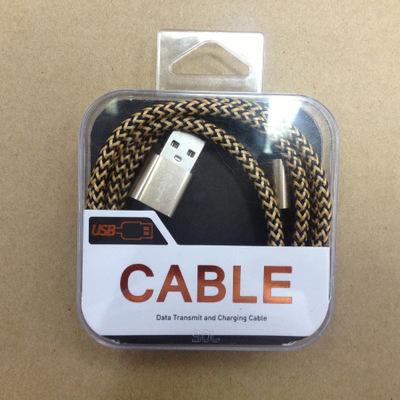6ft 2A usb data cable for lightning apple iphone micro b C