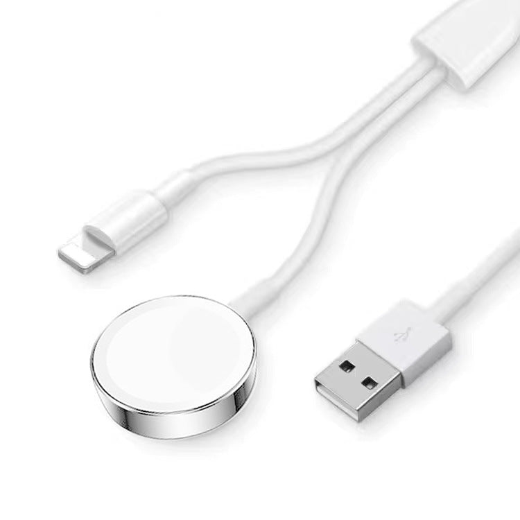 New design iWatch Wireless Charger and apple iphone charging cable with packing