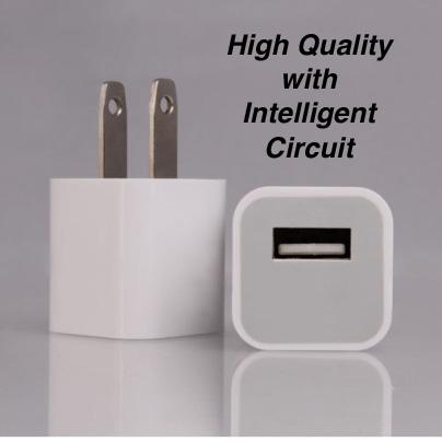 High quality wall charger adapter for iPhone 
