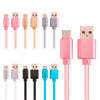 6Foot 2A Fast charging USB Data Cable Charger for iPhone IOS Android V8 Type C