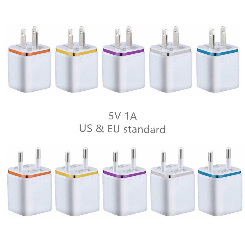 5V 1A wall charger adapter for iPhone with Intelligent circuit over charge protection