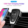 Gravity car vent phone holder Magnetic Wireless Chargers for iPhone Android phones