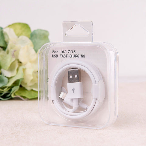 Image of AA White lightning Fast charging cable for latest IOS iphone13 12 11, X, 6,7,8