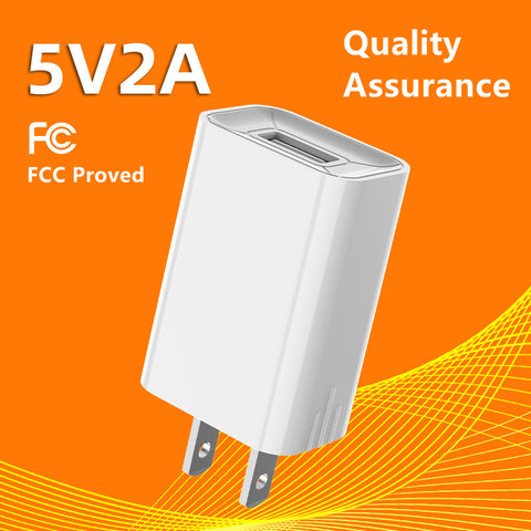 Image of 5V 2A FCC Proved Universal USB Travel wall fast chargers