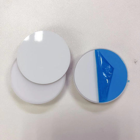 Image of Plain Blank phone grip for Sublimation DIY your own design with metal disk plate