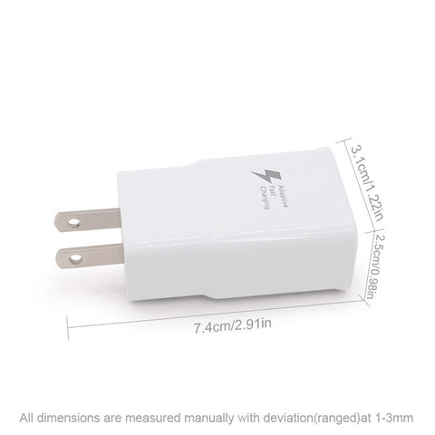 Image of Samsung Original1:1 QC3.0 Fast Charger Turbo USB Wall Adapter