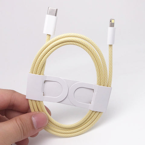 Image of NEW 20W PD USB cable Type C to 8 pin Lightning fast charging charger