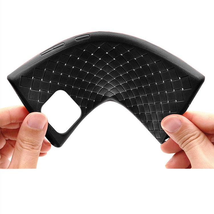 Stylish Luxury Braided Grid Weaving Case Cover for iPhone 11 pro max X 8 7 6 Plus